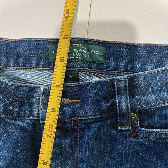 Lauren Ralph Lauren petite women’s size 6 Capri jeans - Picture 3 of 10